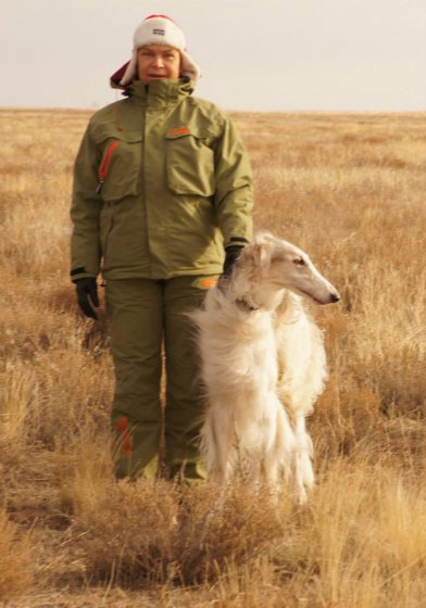 Hunting in the Volga steppes, November 2014
