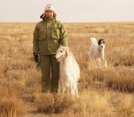 Hunting in the Volga steppes, November 2014